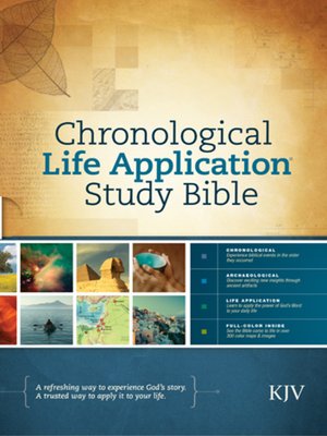 cover image of Chronological Life Application Study Bible KJV